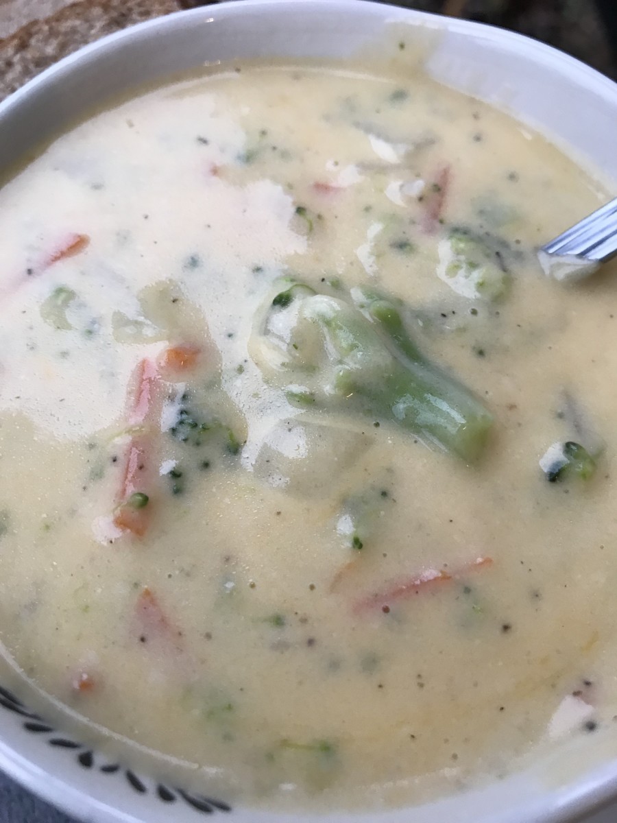 My son Boone and I fell in love with this rich, creamy soup and hated not having a Panera near us! So I came up with our own version, simple and delicious and a hit with the other kids too!