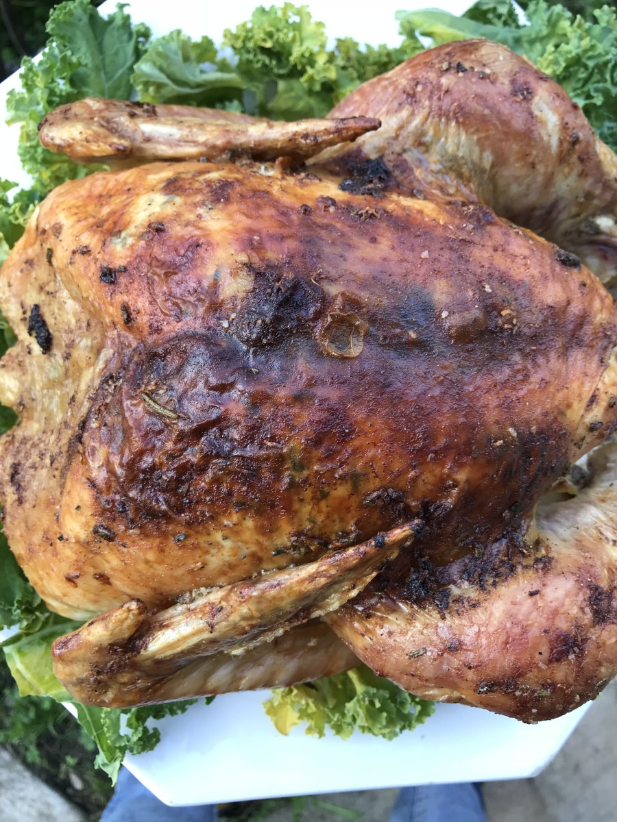 Easy Herb-Roasted Turkey With Garlic and Butter Recipe