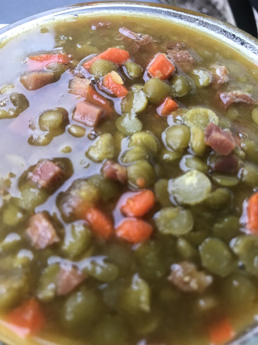 Rich, hearty and satisfying, split pea and ham soup is simple and easy to make. A winter family favorite, it's an inexpensive and delicious supper.