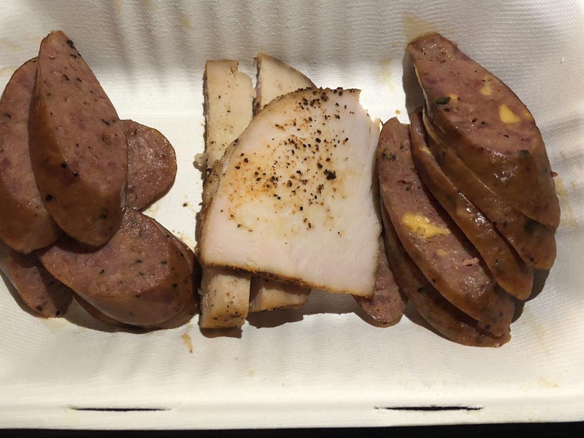 meat at Dickey's Barbecue Pit 