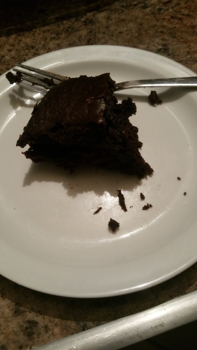 Chocolate Depression Cake (No Eggs or Dairy)