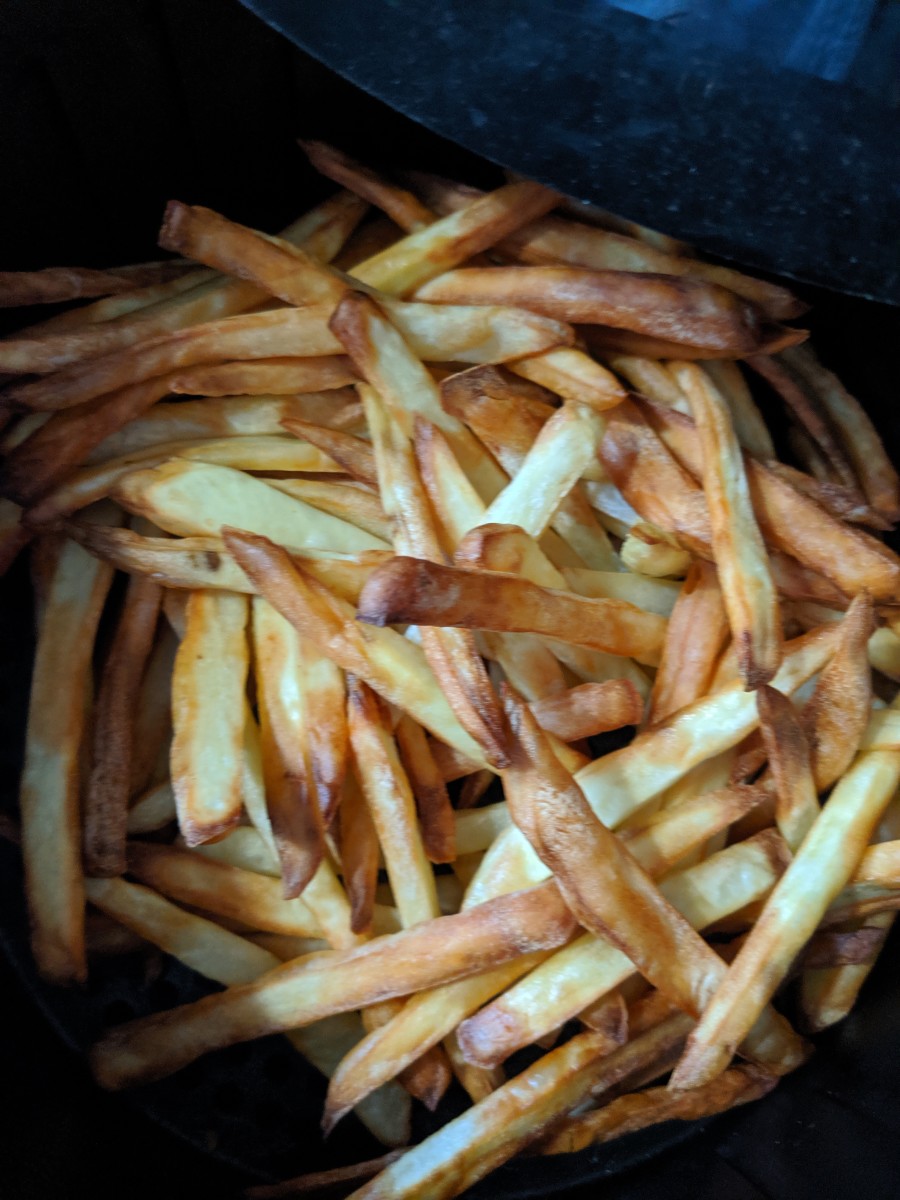 Crispy and delicious French fries
