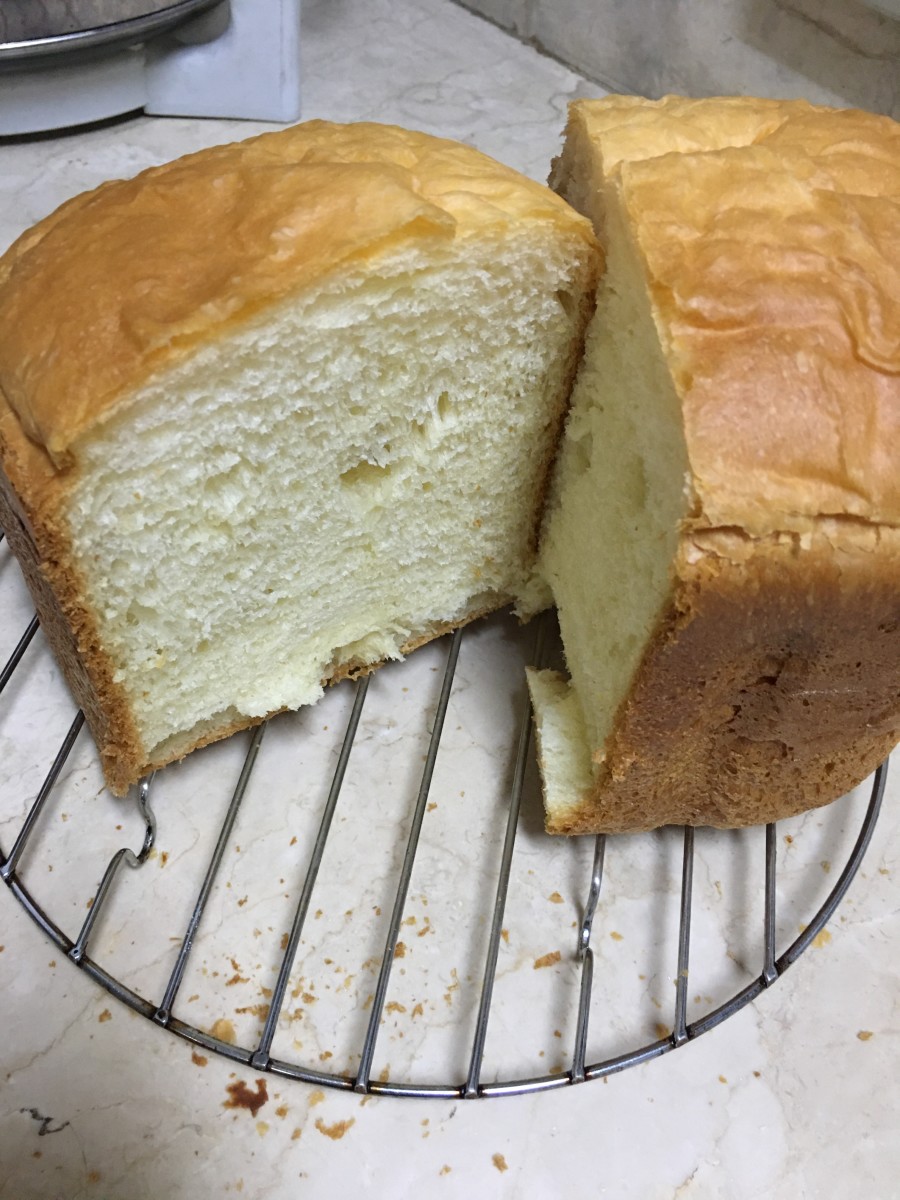 Pillow-soft bread with a flaky crust