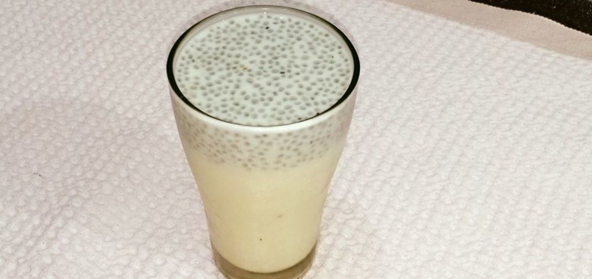 Sabja Basil Seeds Milkshake Recipe Delishably