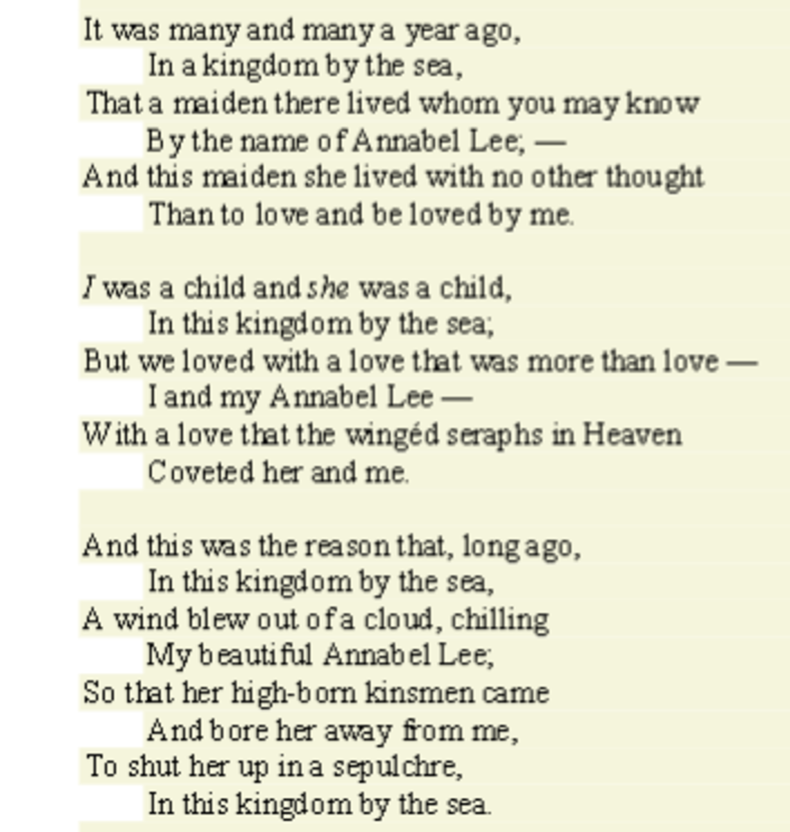 analysis-of-poem-annabel-lee-by-edgar-allan-poe
