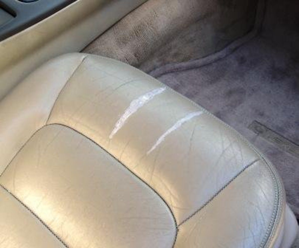 DIY VW Passat Leather Car Seat Repair 