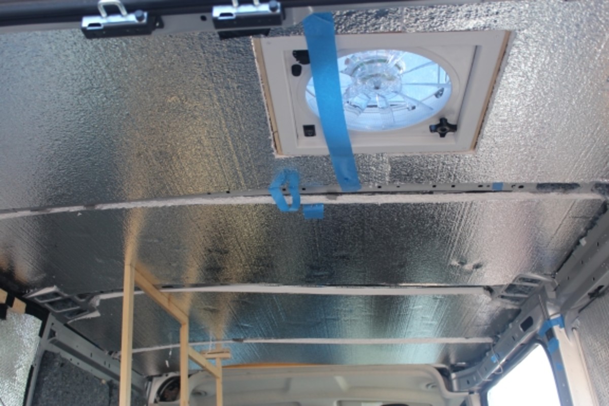 Ceiling Insulation and In-Out Fan