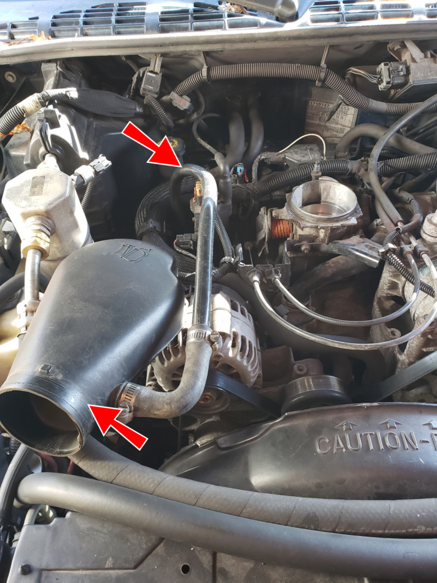 Chevy S10 Code P0507 Service Replacing The Pcv Valve And Idle Air Control Sensor Axleaddict