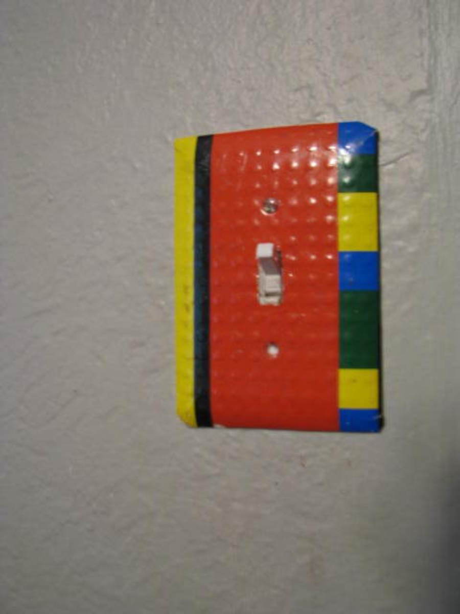 Lego light switch.
