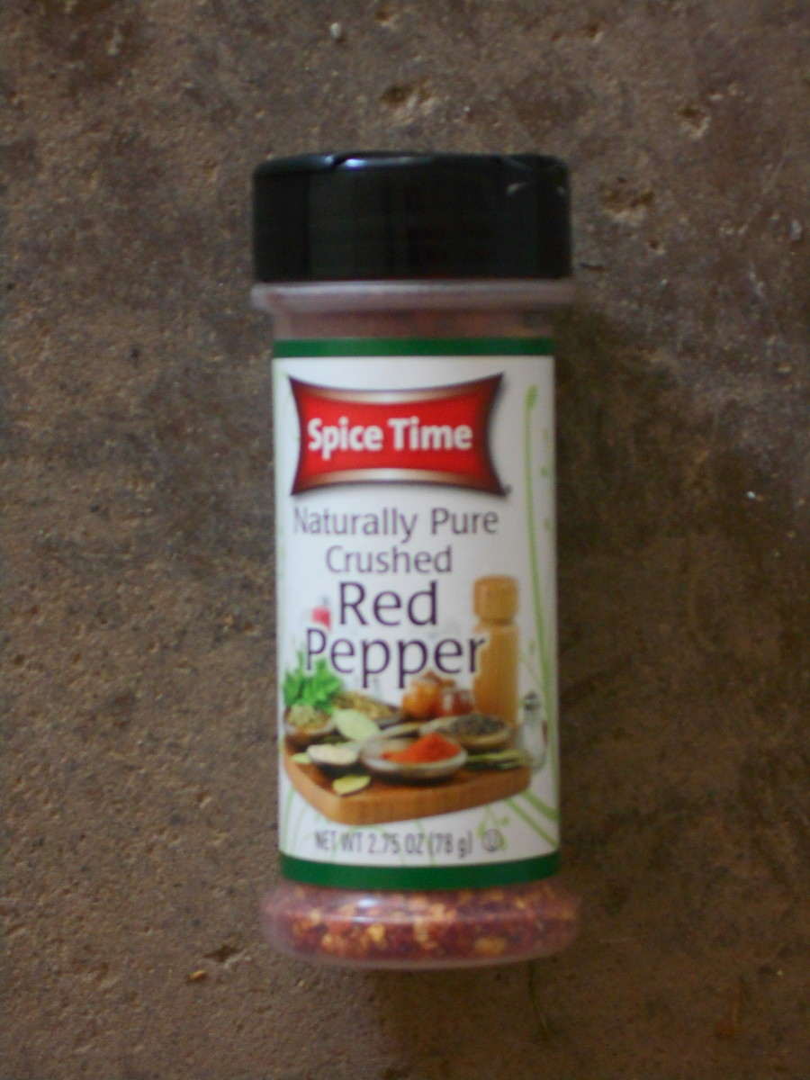 A Container of Red Pepper Flakes