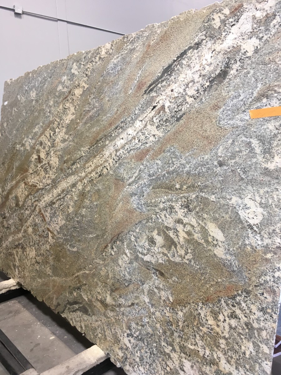 Granite comes in slabs.