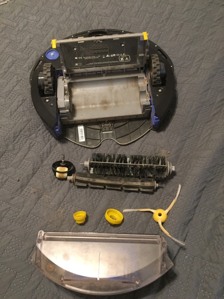 How to Clean Your Roomba Robot Vacuum Filter, Brushes and Parts Dengarden