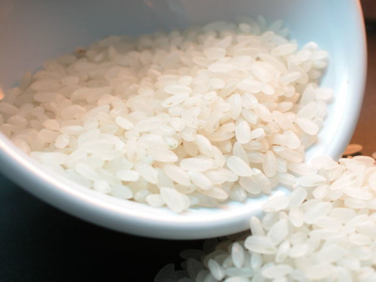 White rice can settle your dog's upset tummy.