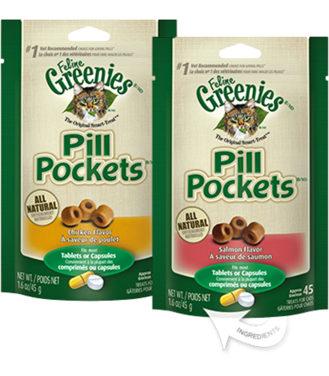 I've used pill pockets like these to get Lindemann to swallow his pills.