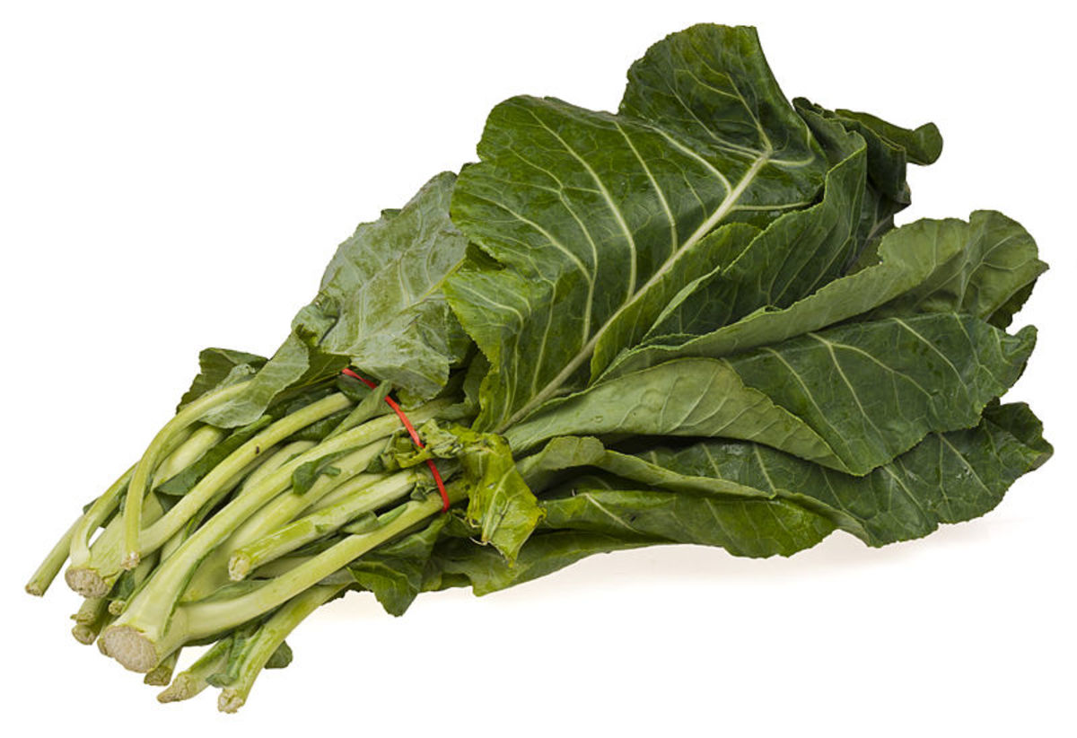 Collard Greens--Iguana Food at its Finest