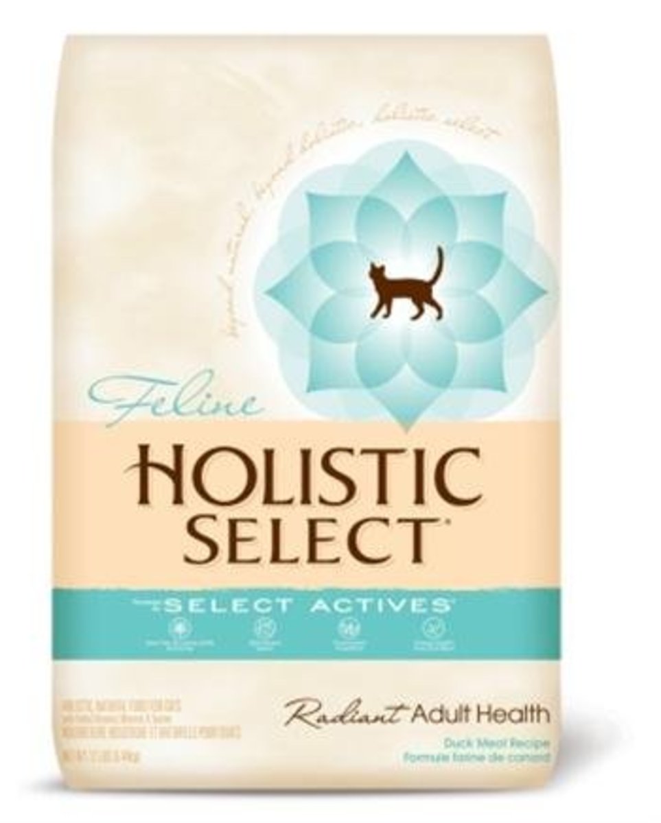 Holistic Select uses natural preservation methods.