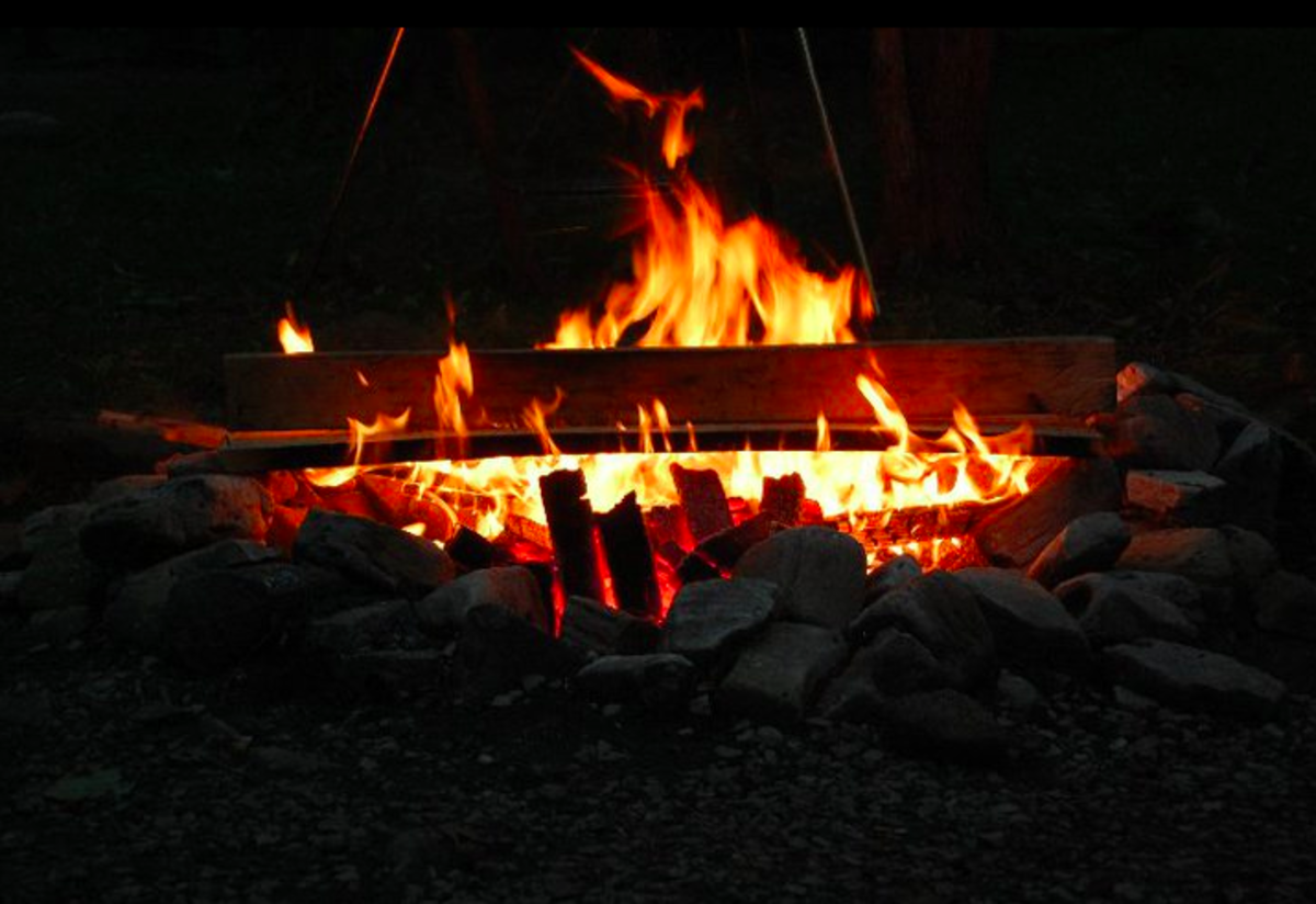 Campfire, Door County, Wisconsin