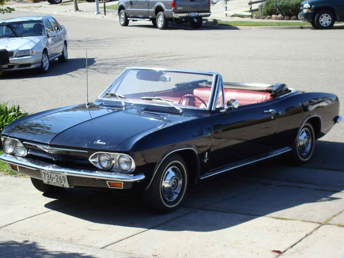 A 1965 convertible in almost new condition with 47K, bought for $3700