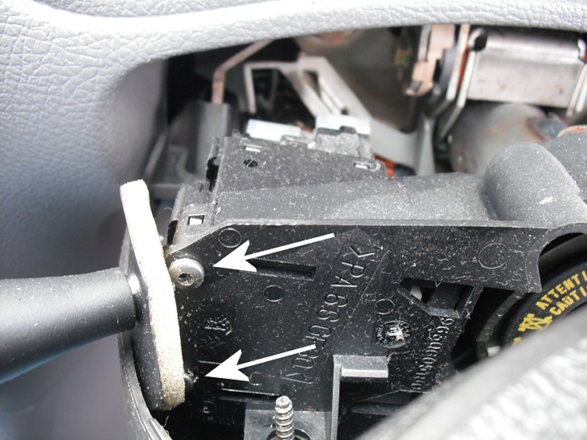 Identify the wires in your turn signal switch using your repair manual.