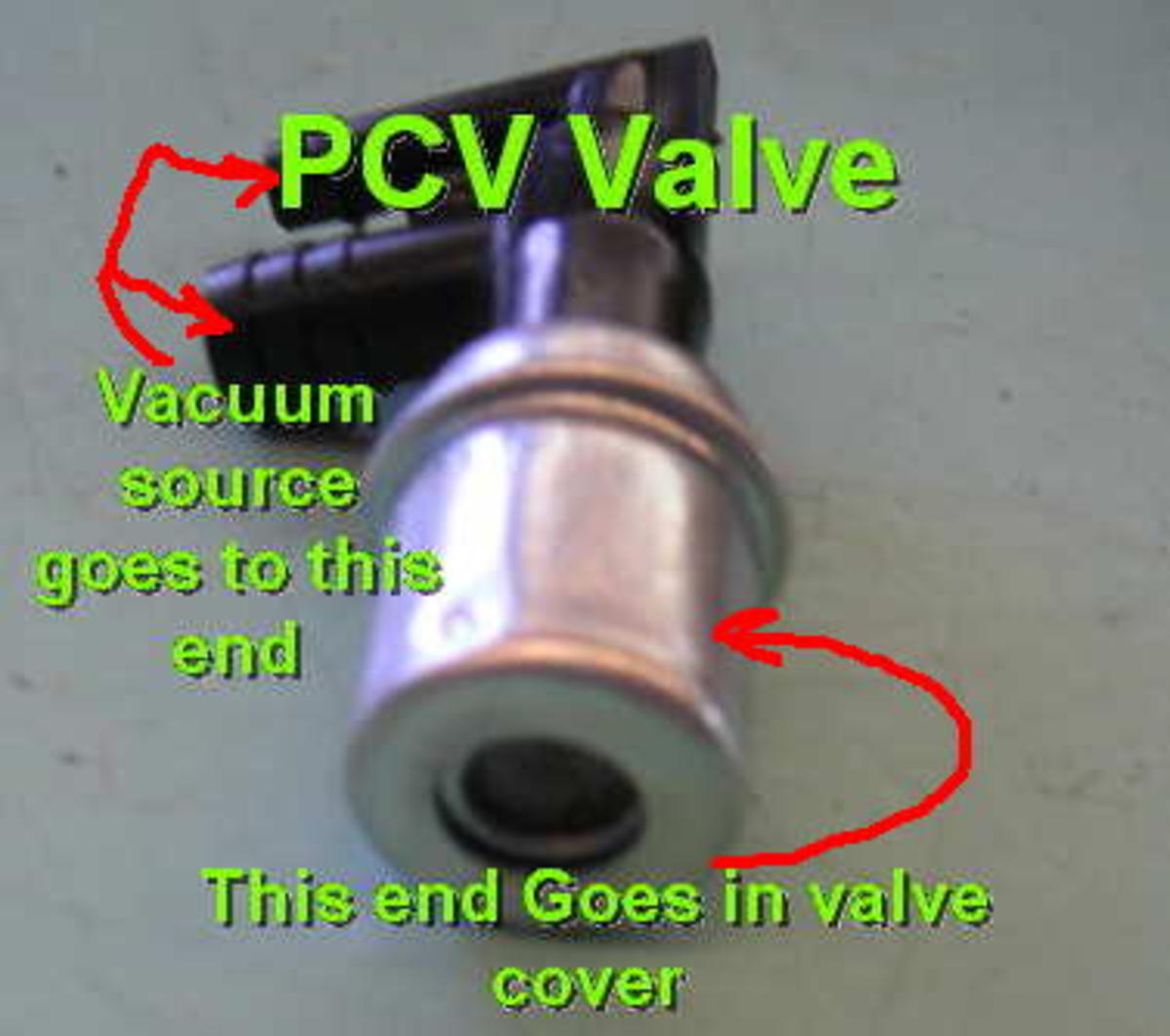 Check for a clogged pcv valve or vacuum hose.