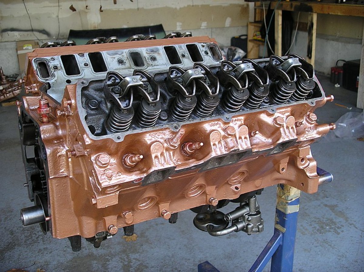 A cracked engine block will require a replacement.
