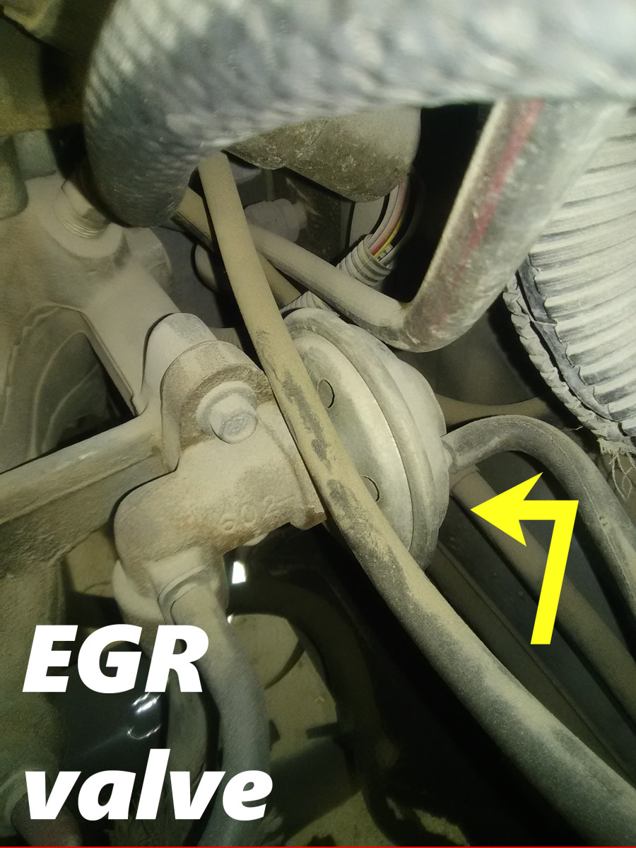 Carbon buildup can cause an EGR valve to stick open.
