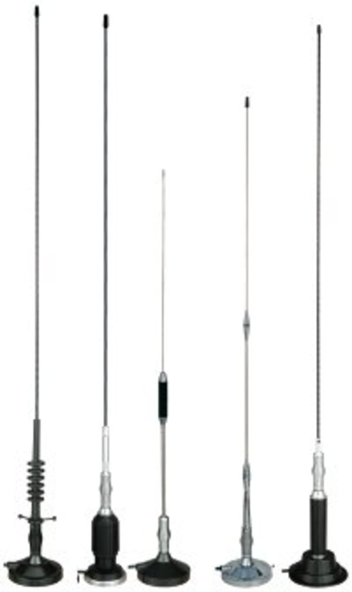 Different length antennas and different coil locations