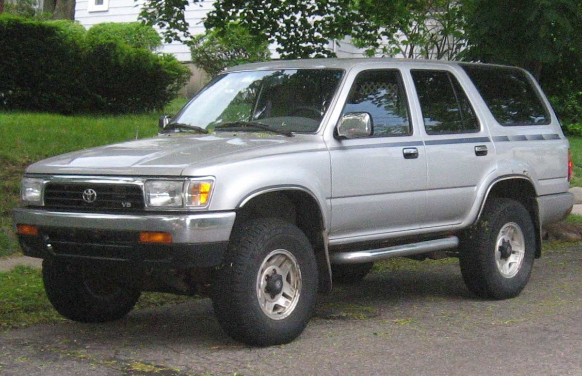 Toyota 4Runners are long-lasting and reliable, but they tend to rust relatively easily. 