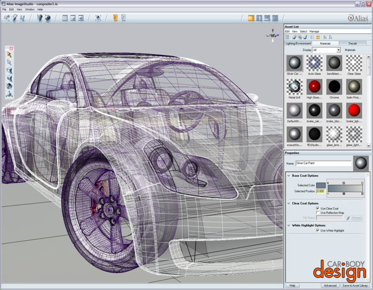 What a car designer sees when designing