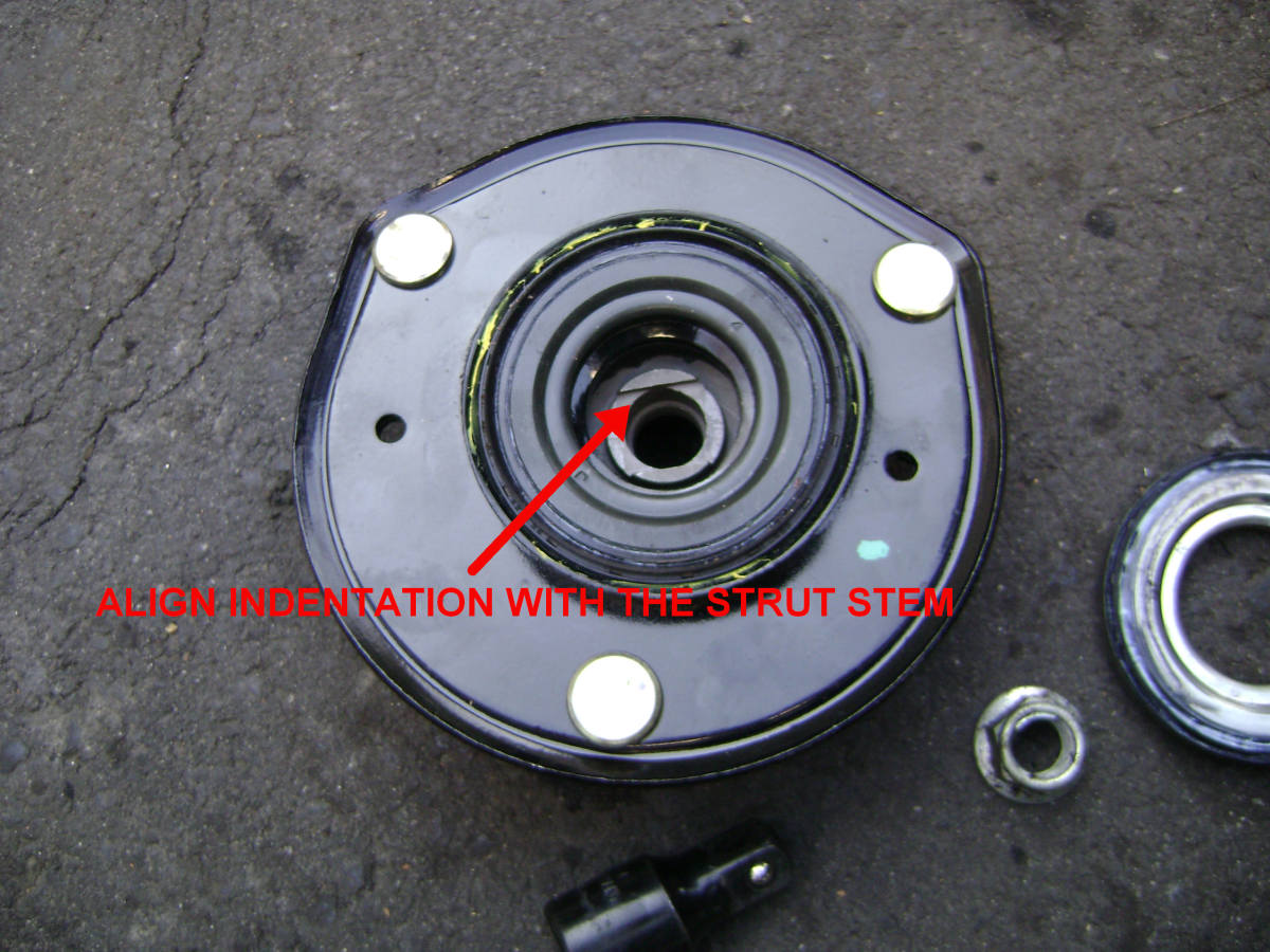 '97'01 Toyota Camry FrontEnd Noise Strut & Strut Mount Replacement