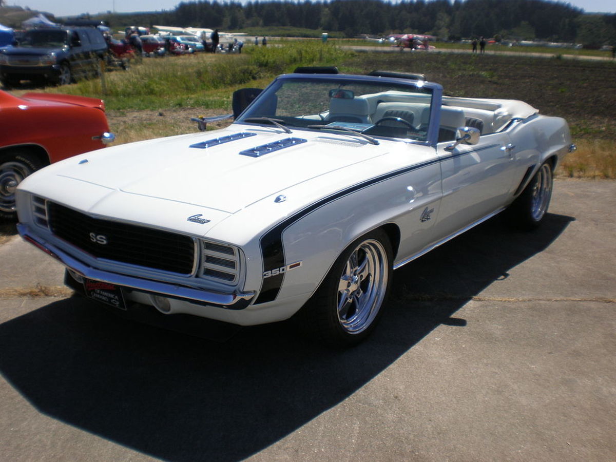 Chevy's Camaro came to market tjree years after the Mustang and established a following of its own. 1969 model shown.