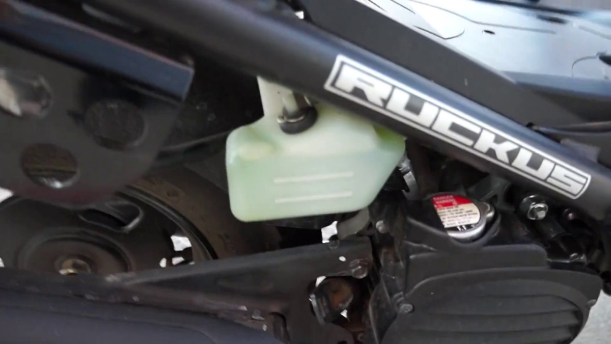 Honda Ruckus Coolant Cap Tip