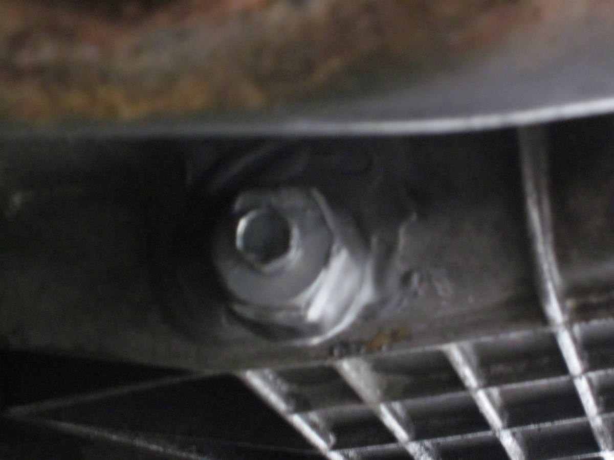 Piggyback Oil Drain Plug Secured In Place With J-B Weld