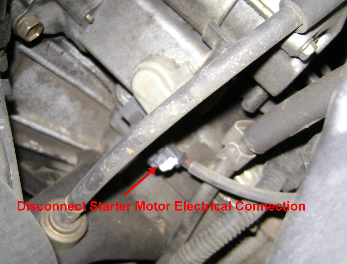 Camry Starter Motor Electrical Plug