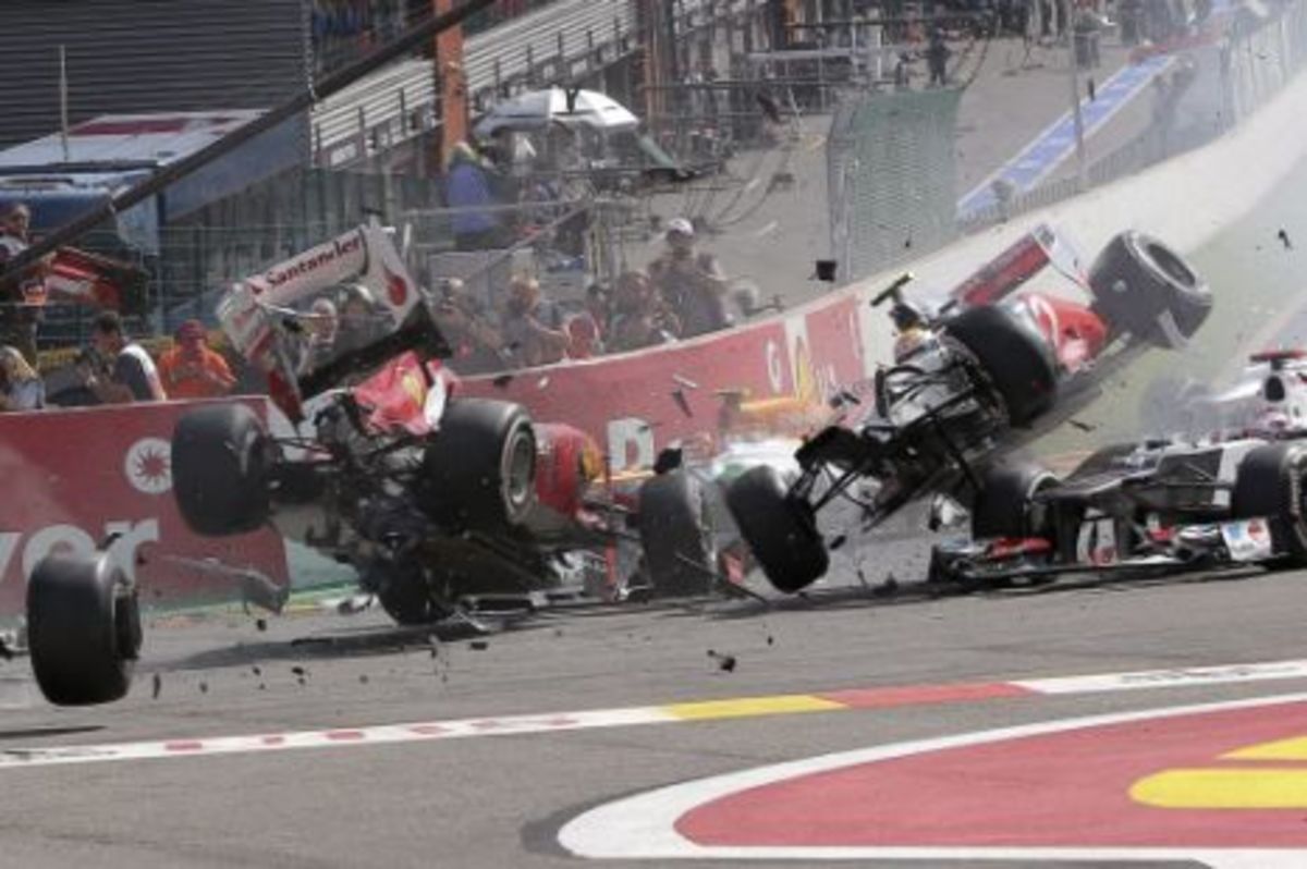 Racing can be extremely dangerous.