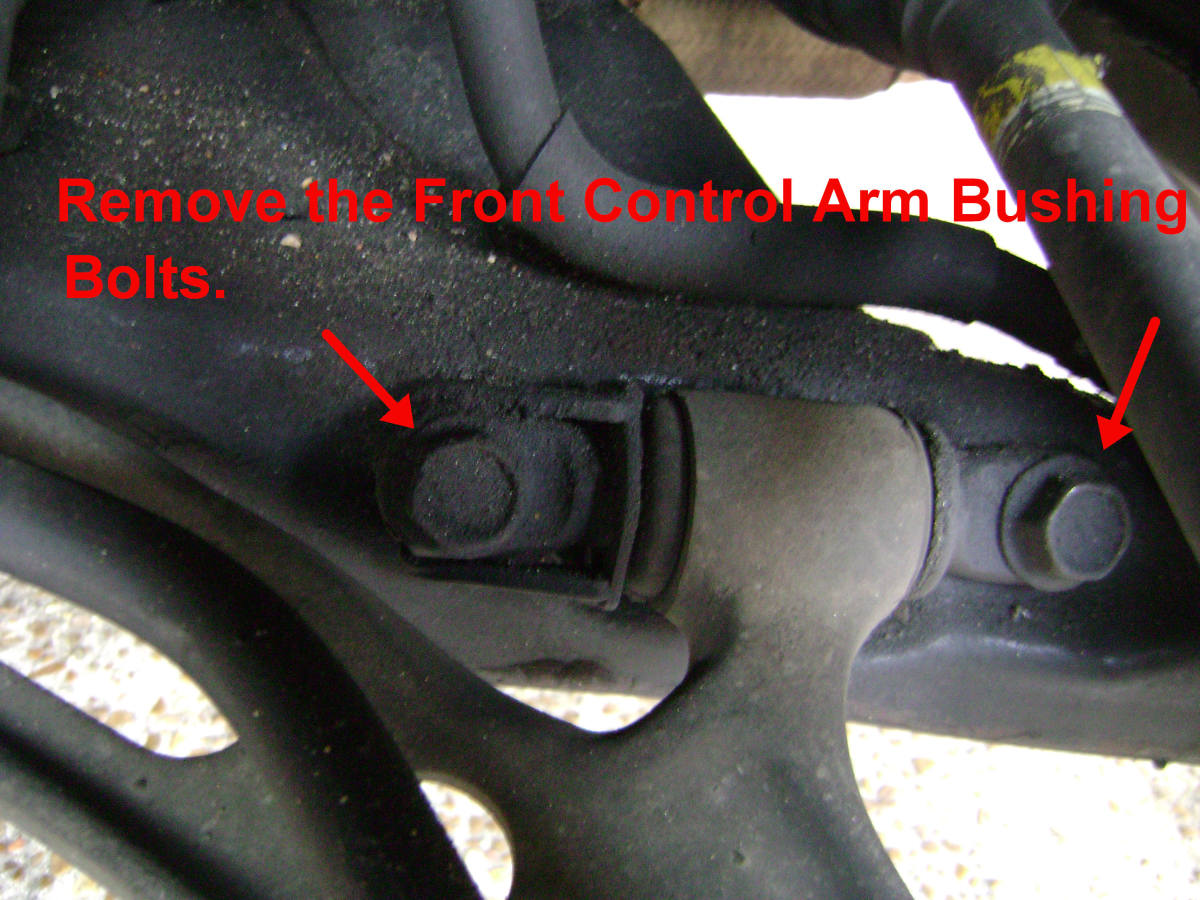 Camry front control arm bushing bolts