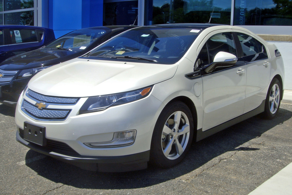 Chevrolet Volt - Electric vehicle with gasoline range extender.  