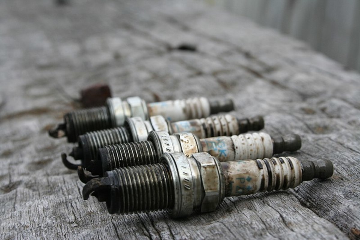 Spark plugs may cause misfires if fouled.