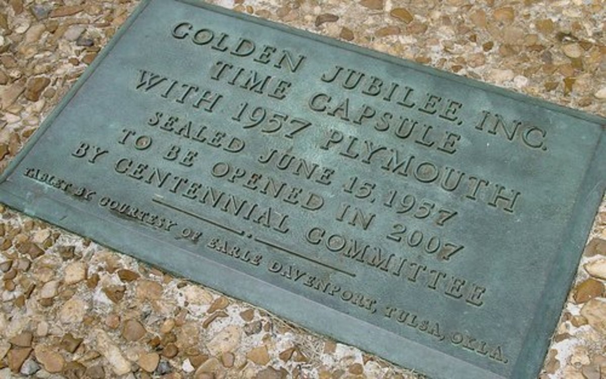 The plaque that sat above Miss Belvedere's burial spot for 50 years.