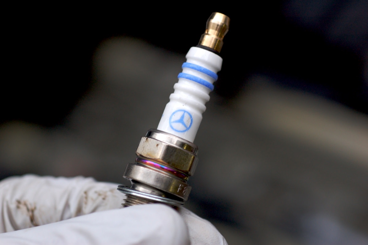 Carefully check the condition of your spark plugs.