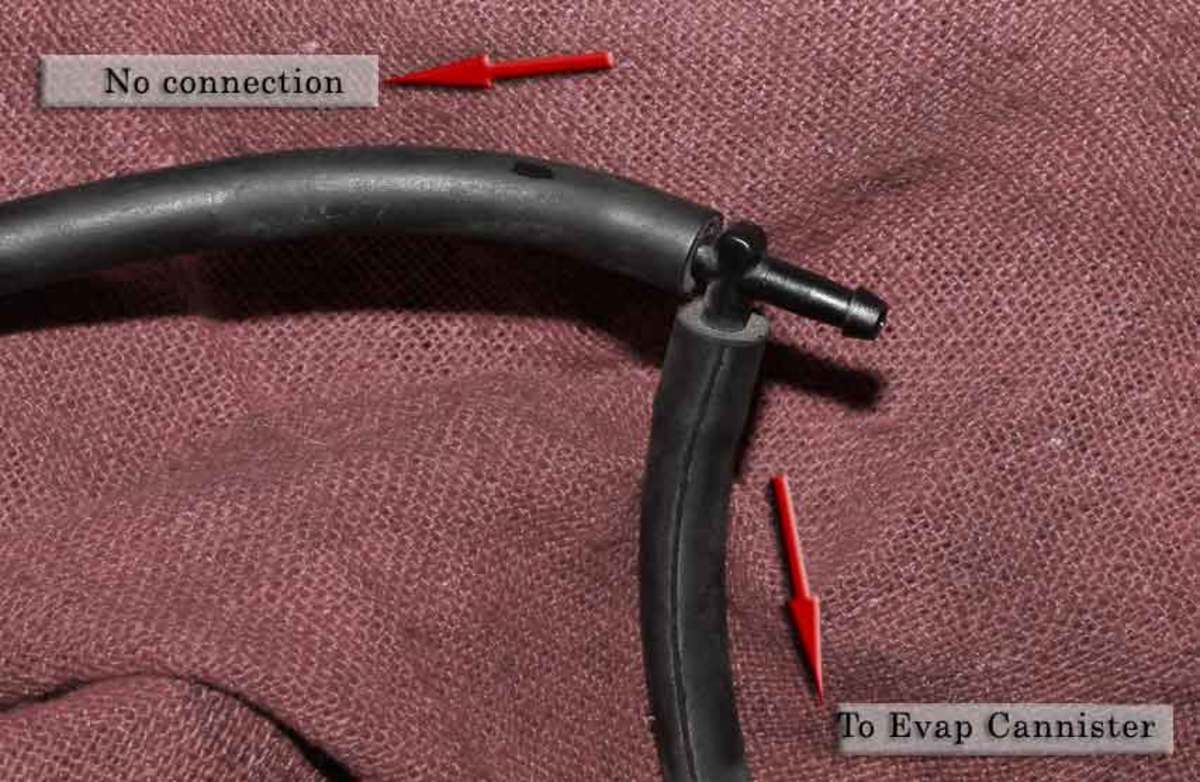 Check vacuum hose connectors for cracks that may leak vacuum.