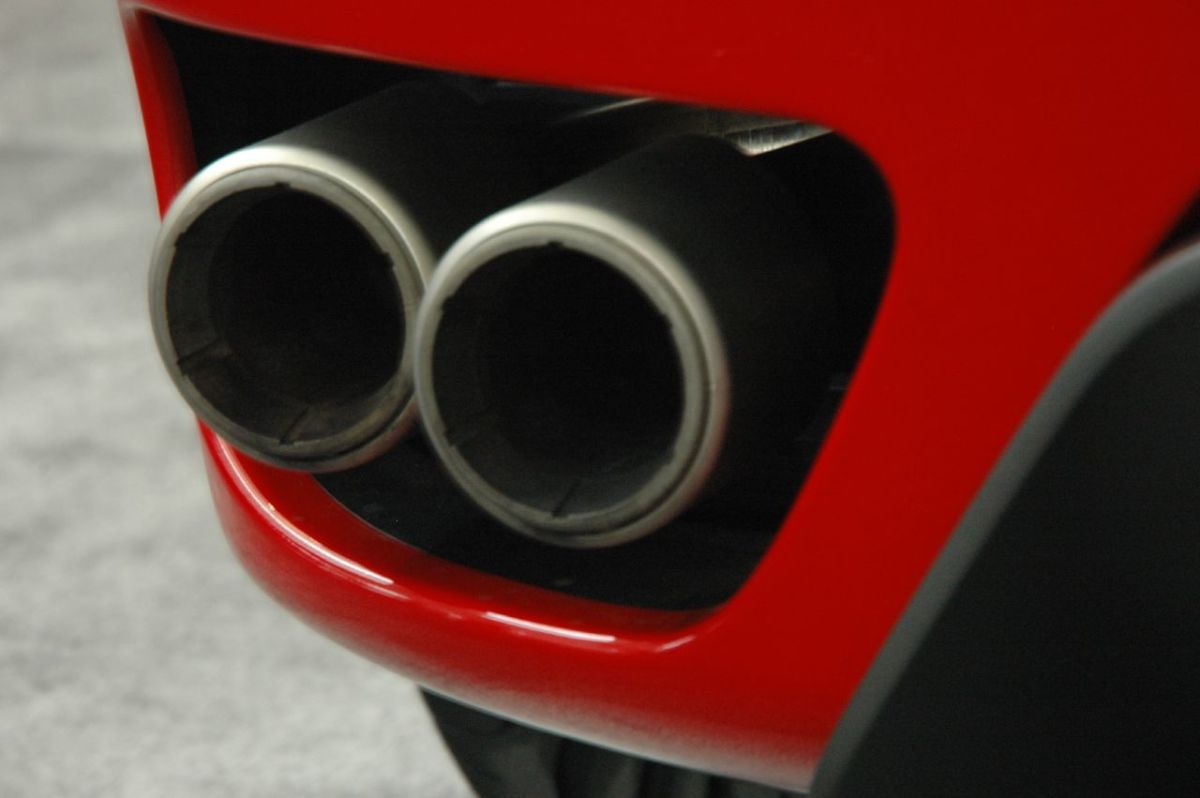 An oily tailpipe may indicate an internal oil leak.