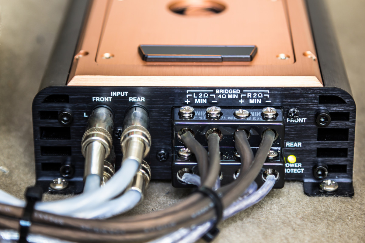 Amplifiers increase the power output of your car’s sound system, as their name might suggest.
