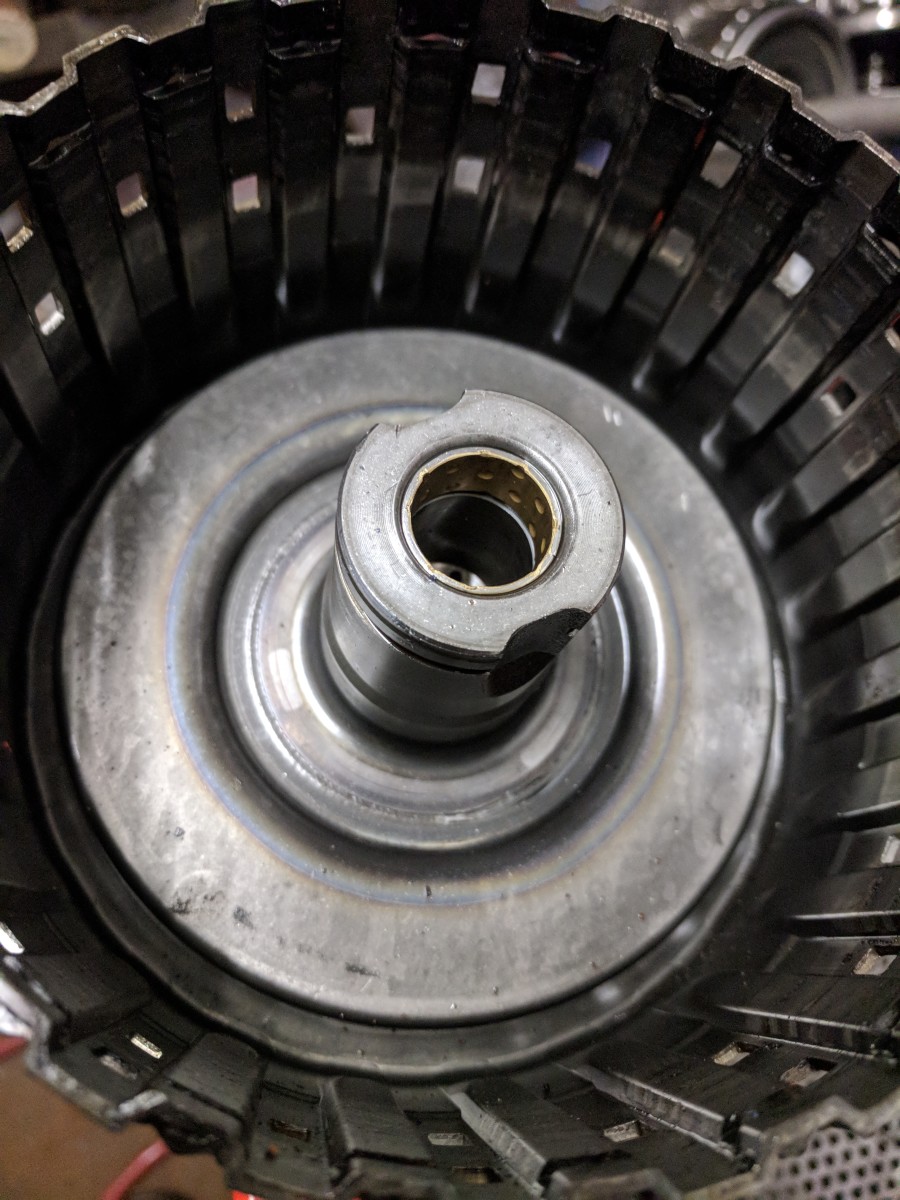 The E Clutch bushing is notorious for wearing down, allowing too much movement in other components.