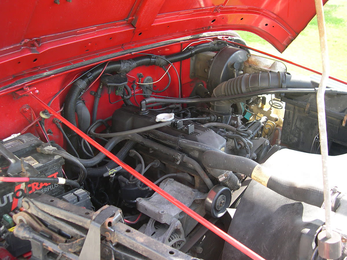 Radiator hoses are a common source of coolant leaks.