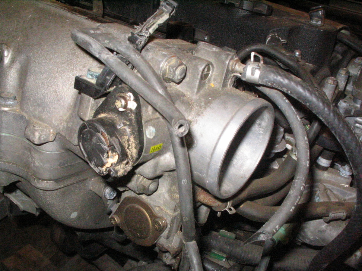 Locate and test the TPS in your vehicle, attached to the throttle body.