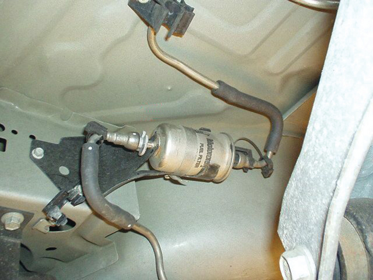 A restricted fuel filter can cause your vehicle to stall.