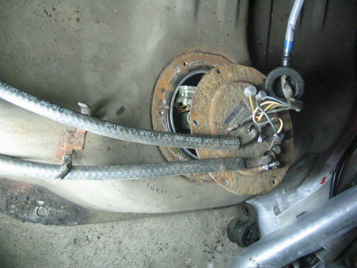A worn fuel pump can make your car struggle going uphill.