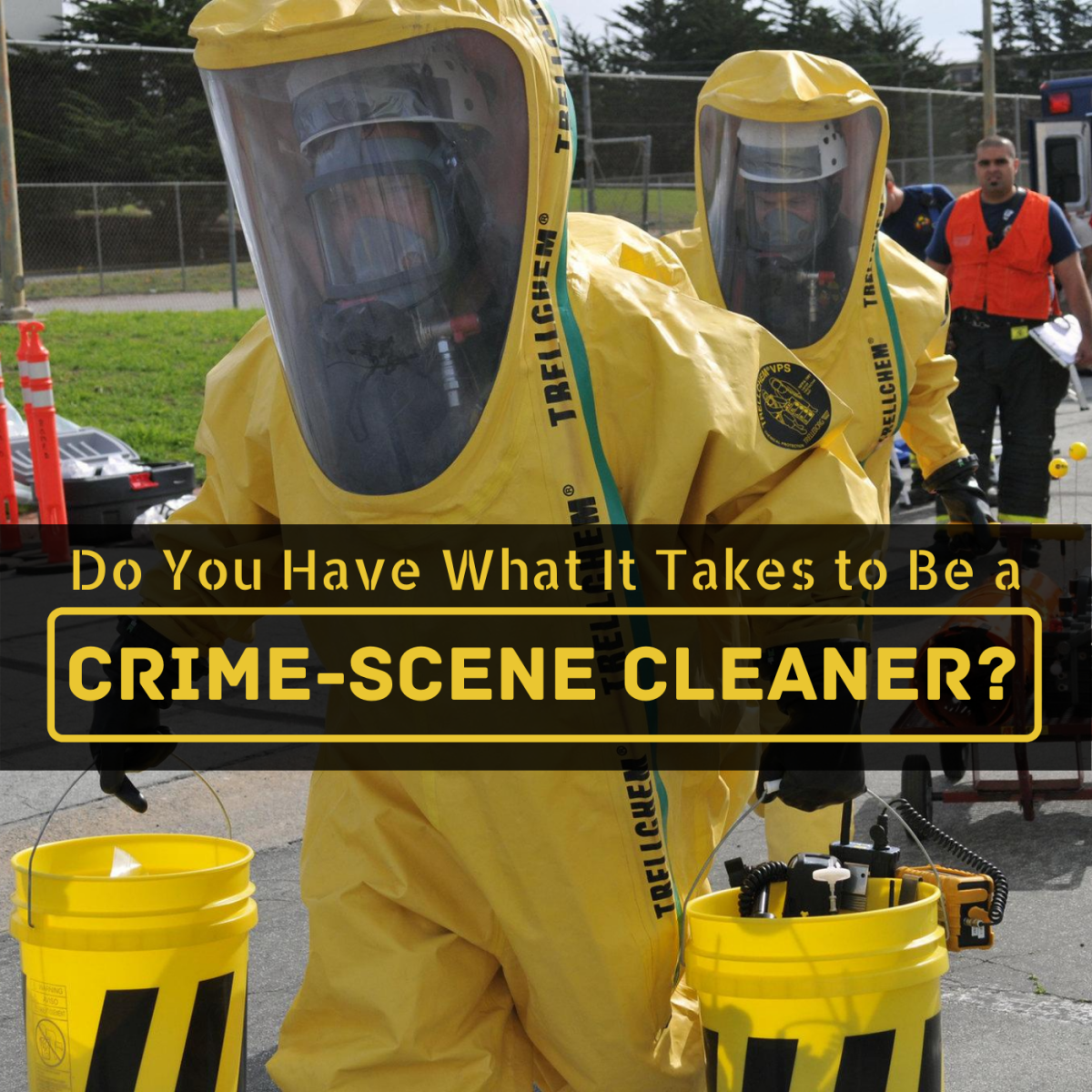 Once investigations are complete, sanitization professionals are often hired to decontaminate crime scenes.