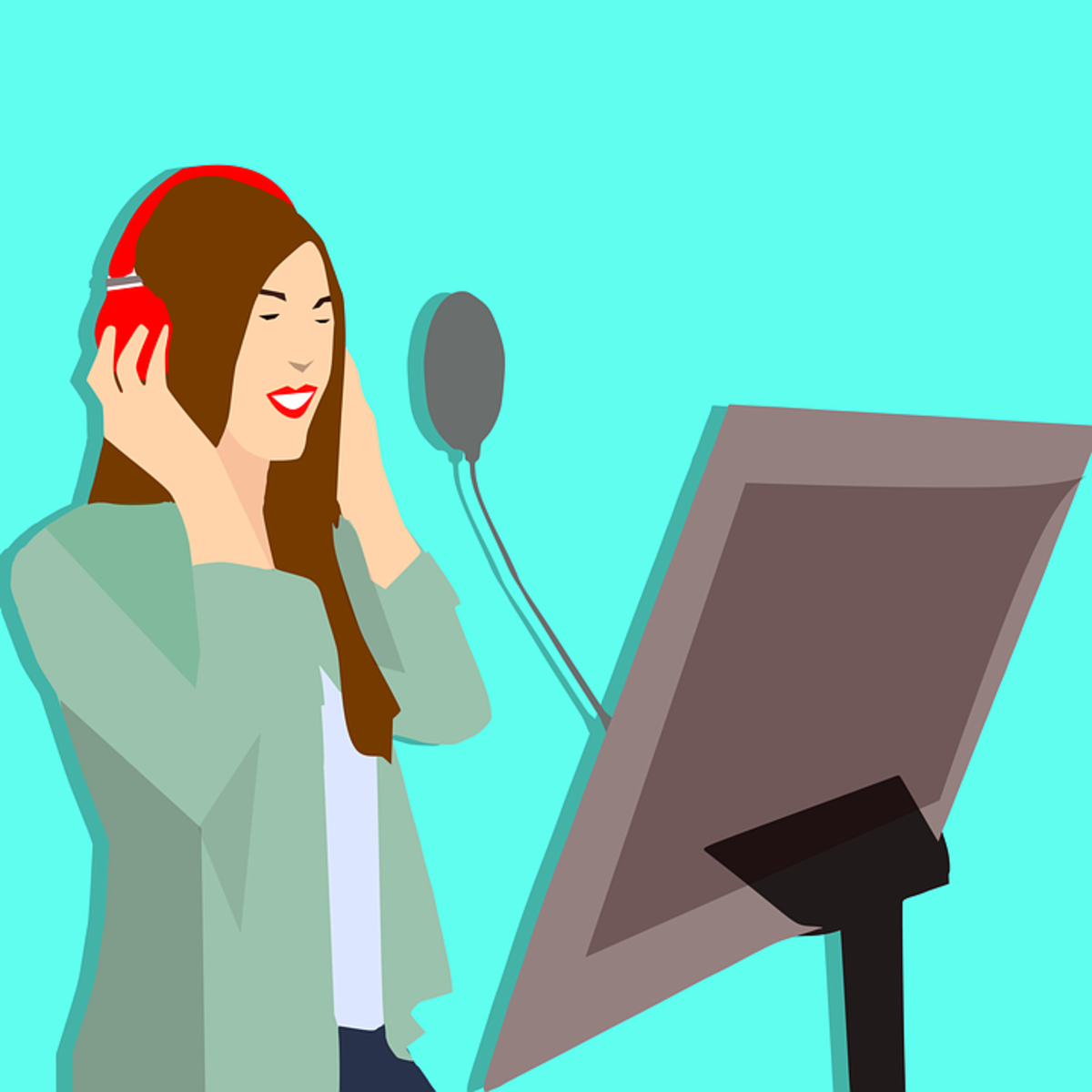 Try to be non-judgmental when you record your voice.  Accept your unique sound knowing your voice can be improved.